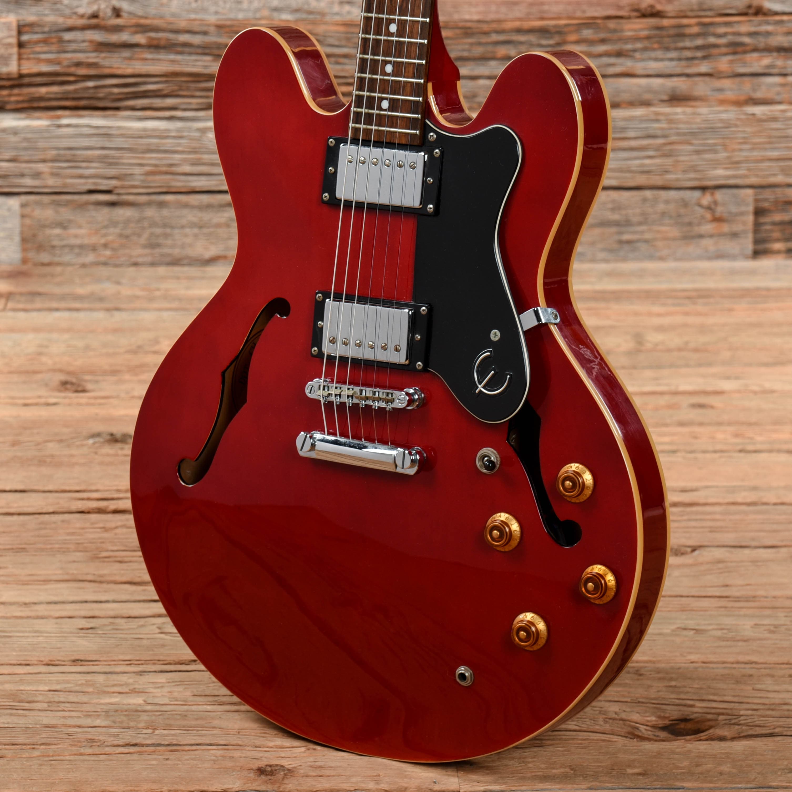 Epiphone The Dot Cherry 2003 Electric Guitars / Semi-Hollow
