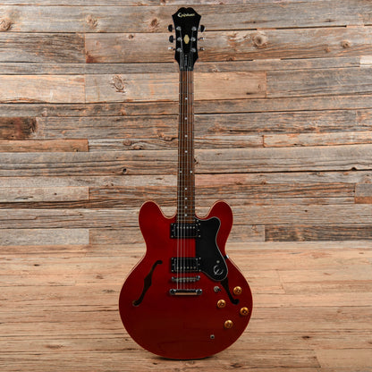 Epiphone The Dot Cherry 2003 Electric Guitars / Semi-Hollow