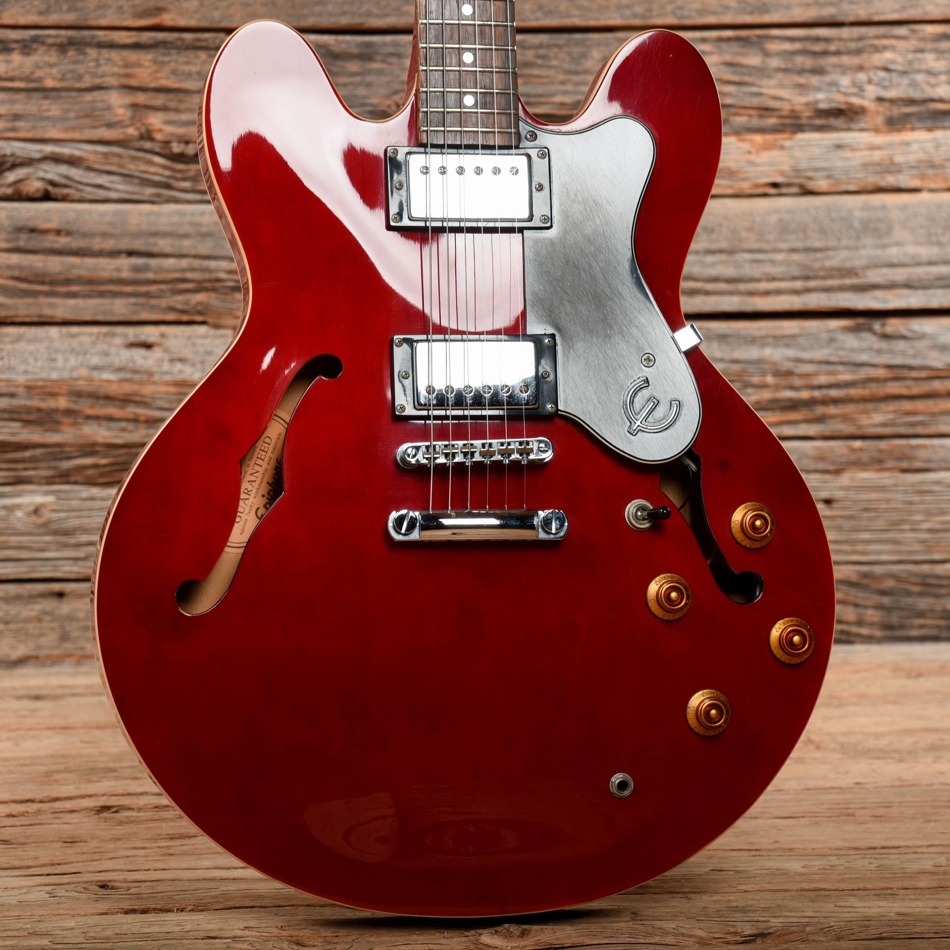Epiphone The Dot Cherry 2003 Electric Guitars / Semi-Hollow