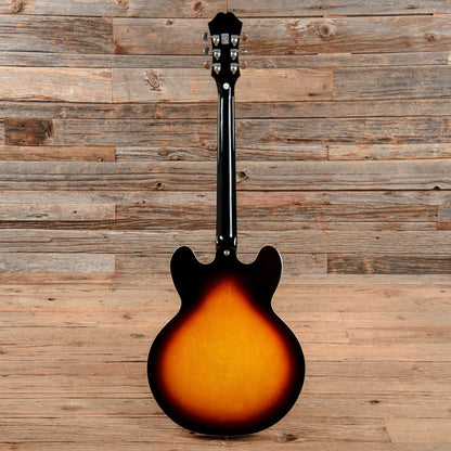 Epiphone The Dot Sunburst 2010 Electric Guitars / Semi-Hollow
