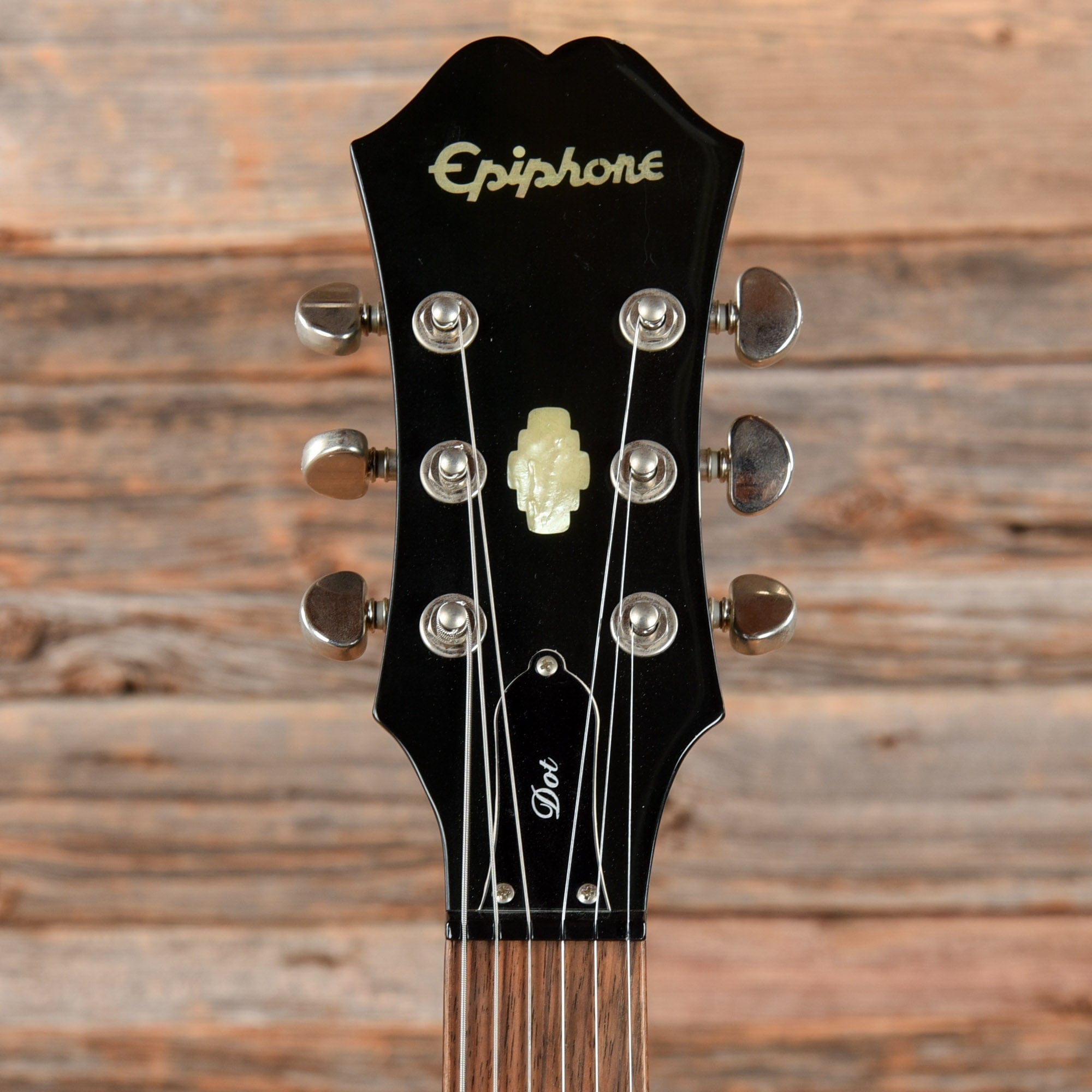 Epiphone The Dot Sunburst 2010 Electric Guitars / Semi-Hollow