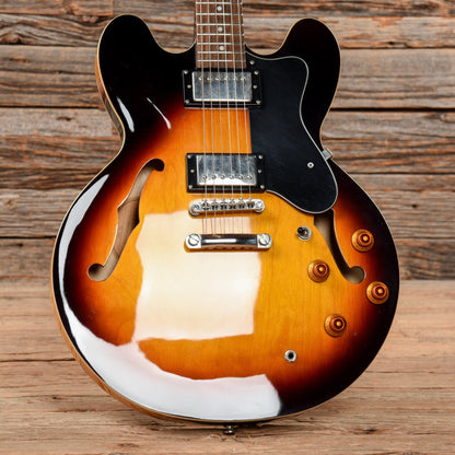 Epiphone The Dot Sunburst 2010 Electric Guitars / Semi-Hollow