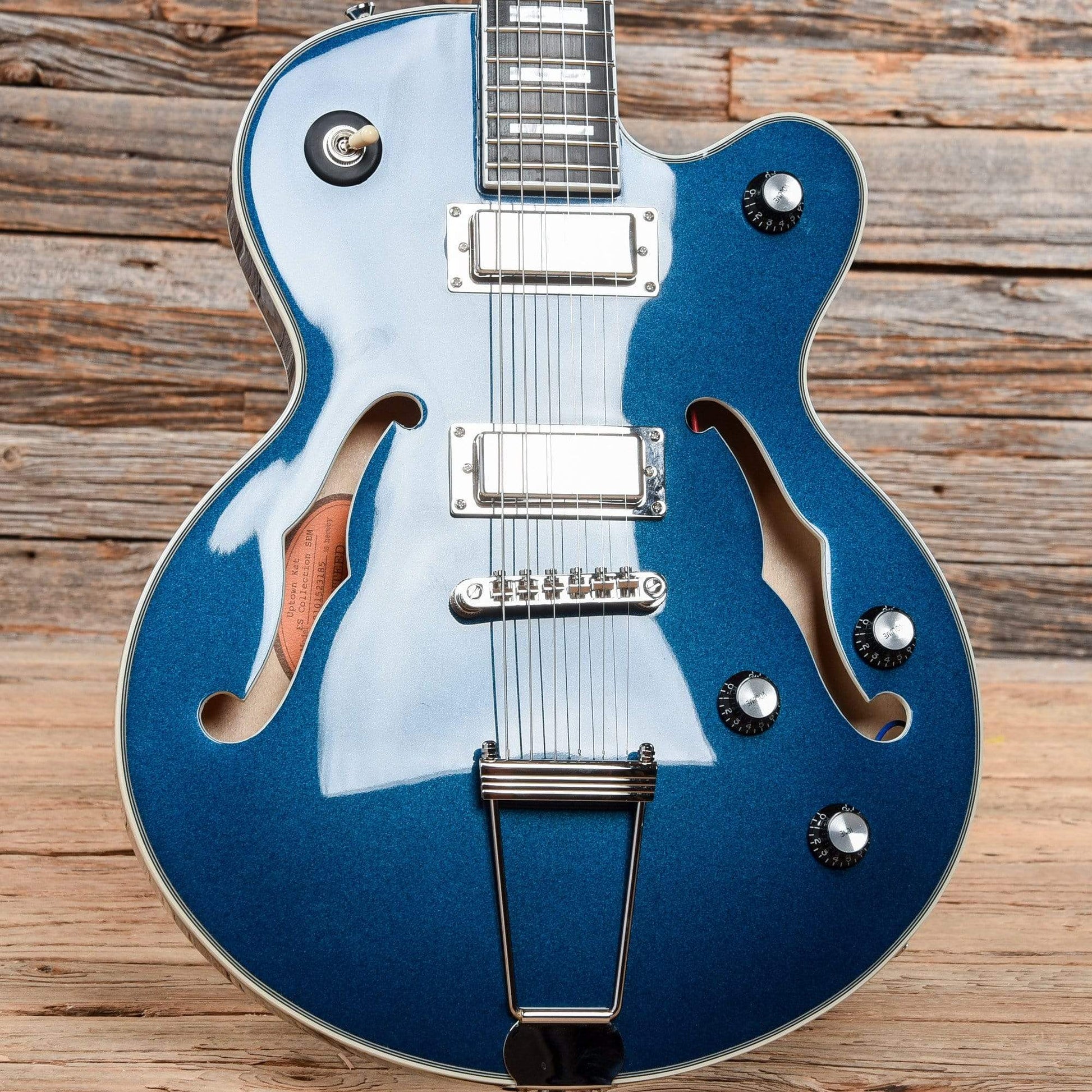 Epiphone Uptown Kat ES Sapphire Blue Metallic 2019 Electric Guitars / Semi-Hollow