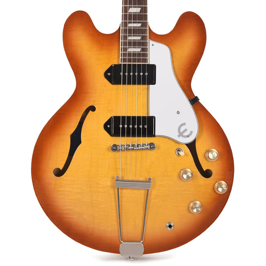 Epiphone USA Casino Royal Tan Electric Guitars / Semi-Hollow