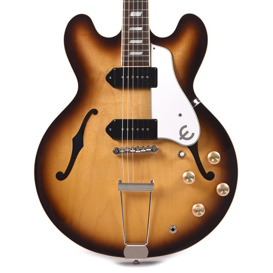 Epiphone USA Casino Vintage Burst Electric Guitars / Semi-Hollow