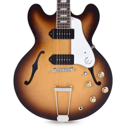 Epiphone USA Casino Vintage Burst Electric Guitars / Semi-Hollow