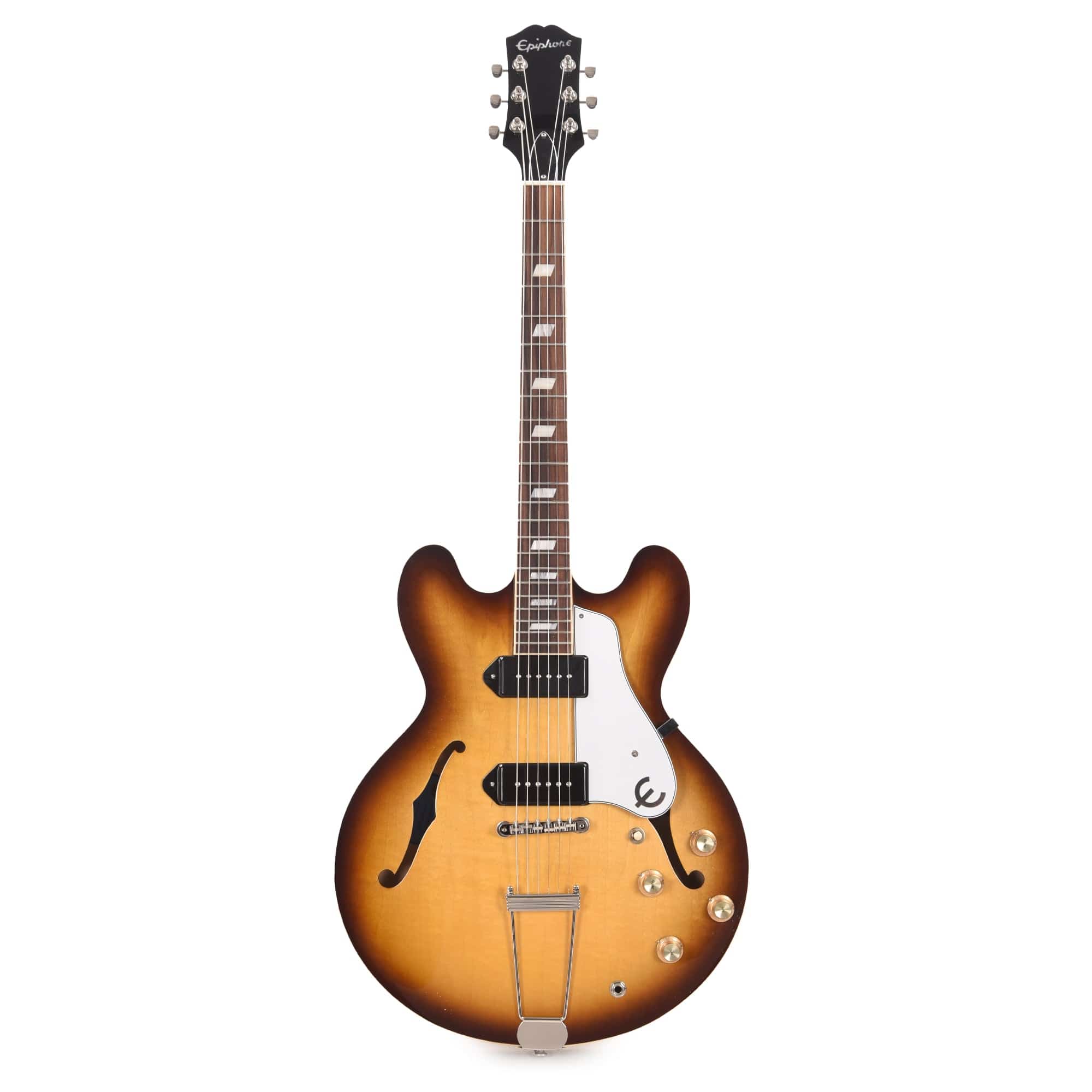 Epiphone USA Casino Vintage Burst Electric Guitars / Semi-Hollow