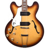Epiphone USA Casino Vintage Burst LEFTY Electric Guitars / Semi-Hollow