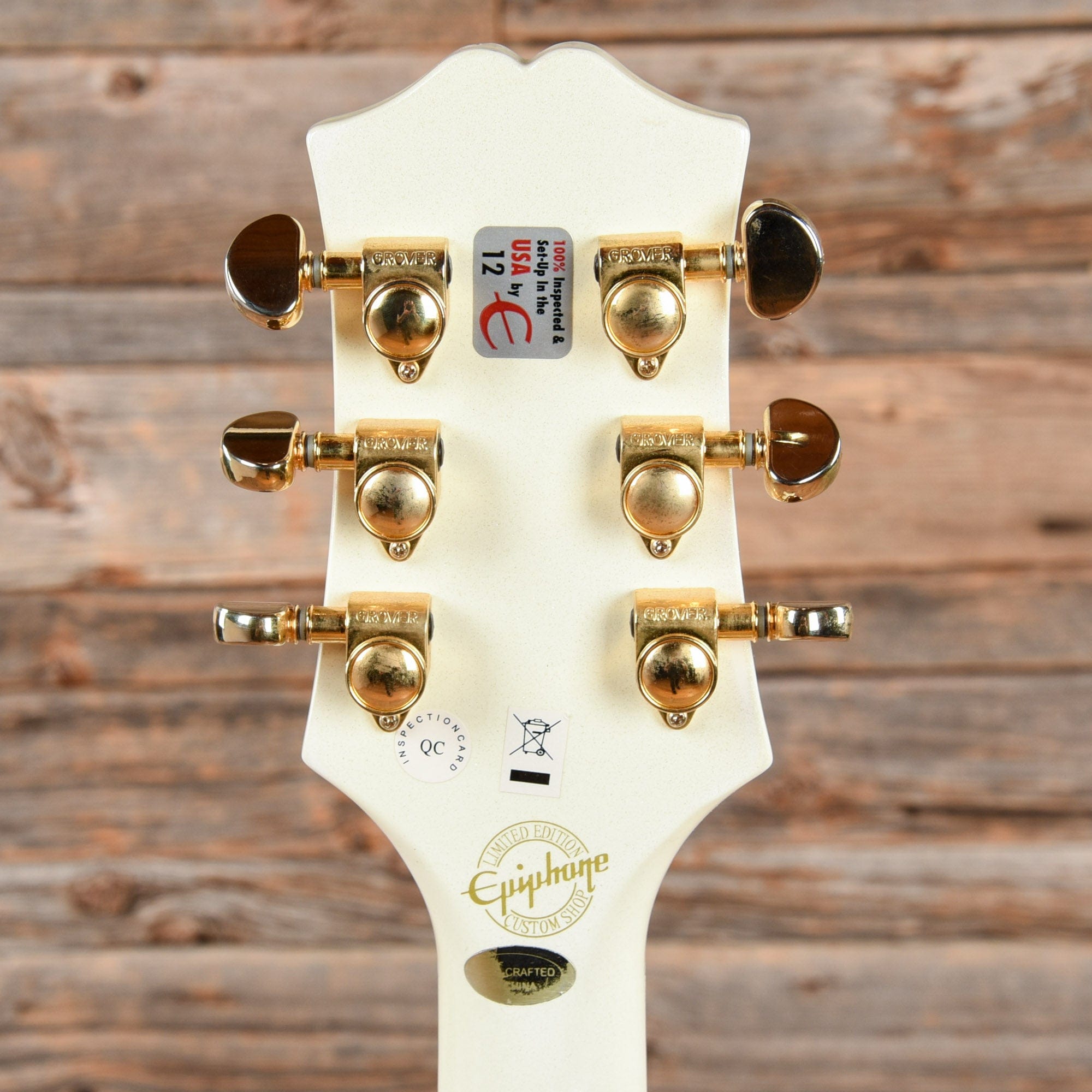 Epiphone Wildkat White 2013 Electric Guitars / Semi-Hollow
