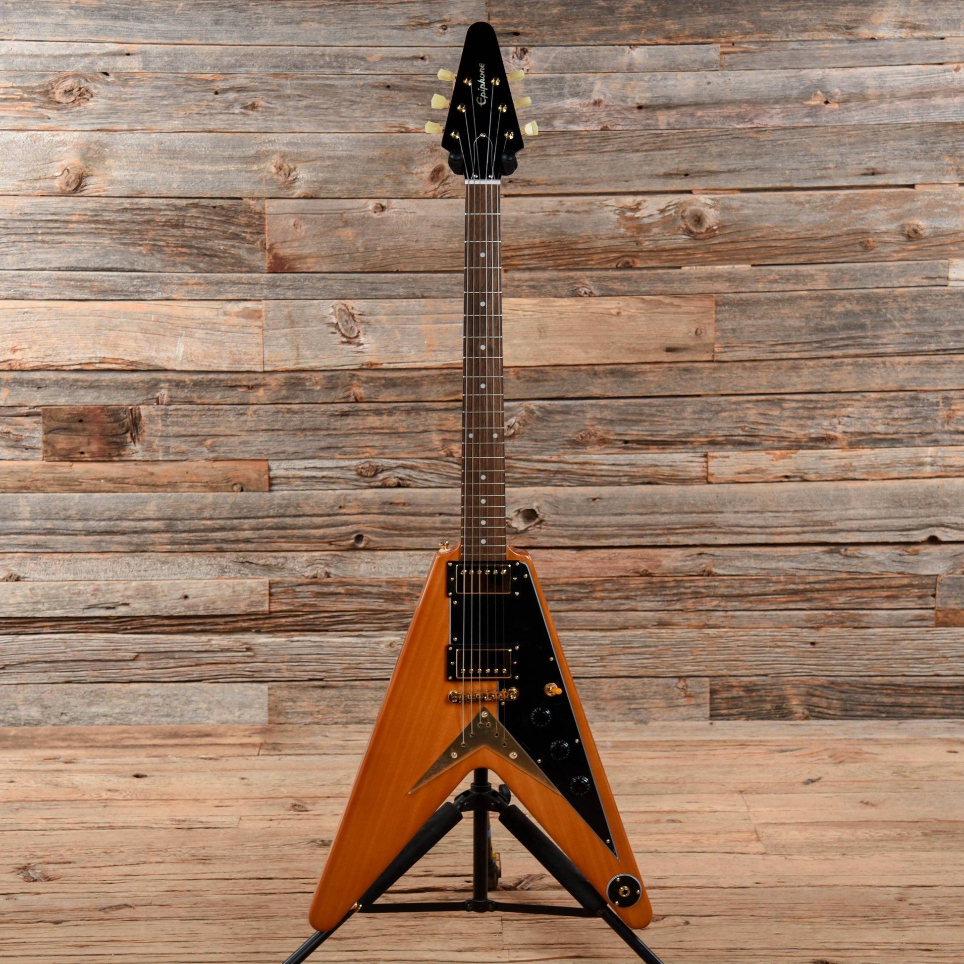 Epiphone '58 Korina Flying V Natural 2021 Electric Guitars / Solid Body