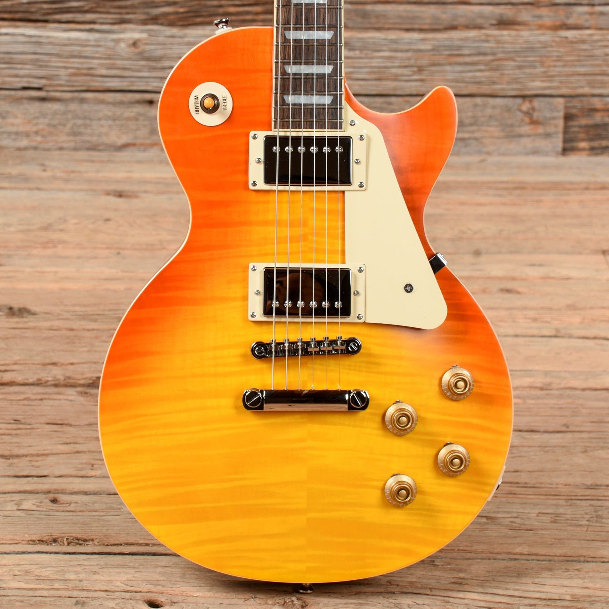 Epiphone '59 Les Paul Standard Outfit Aged Honey Burst Gloss Electric Guitars / Solid Body
