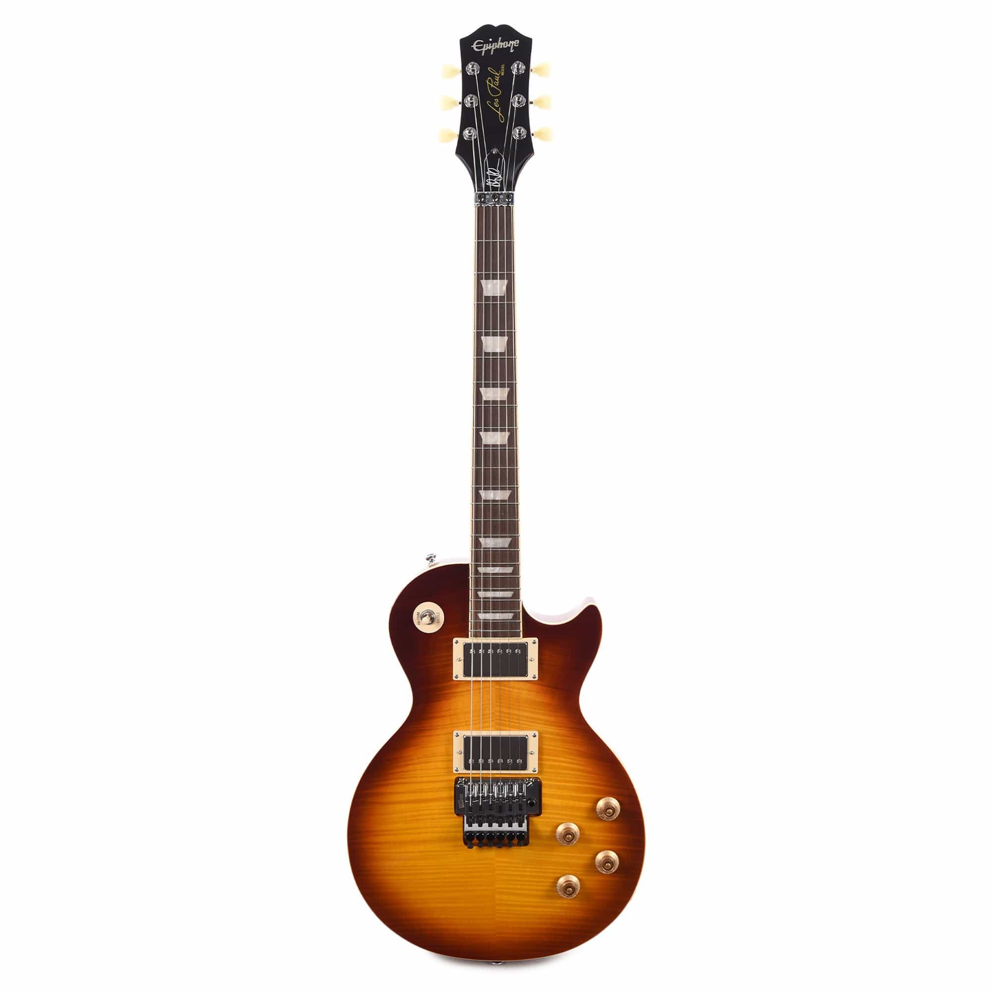 Epiphone Alex Lifeson Les Paul Standard Axcess Outfit Viceroy Brown Electric Guitars / Solid Body