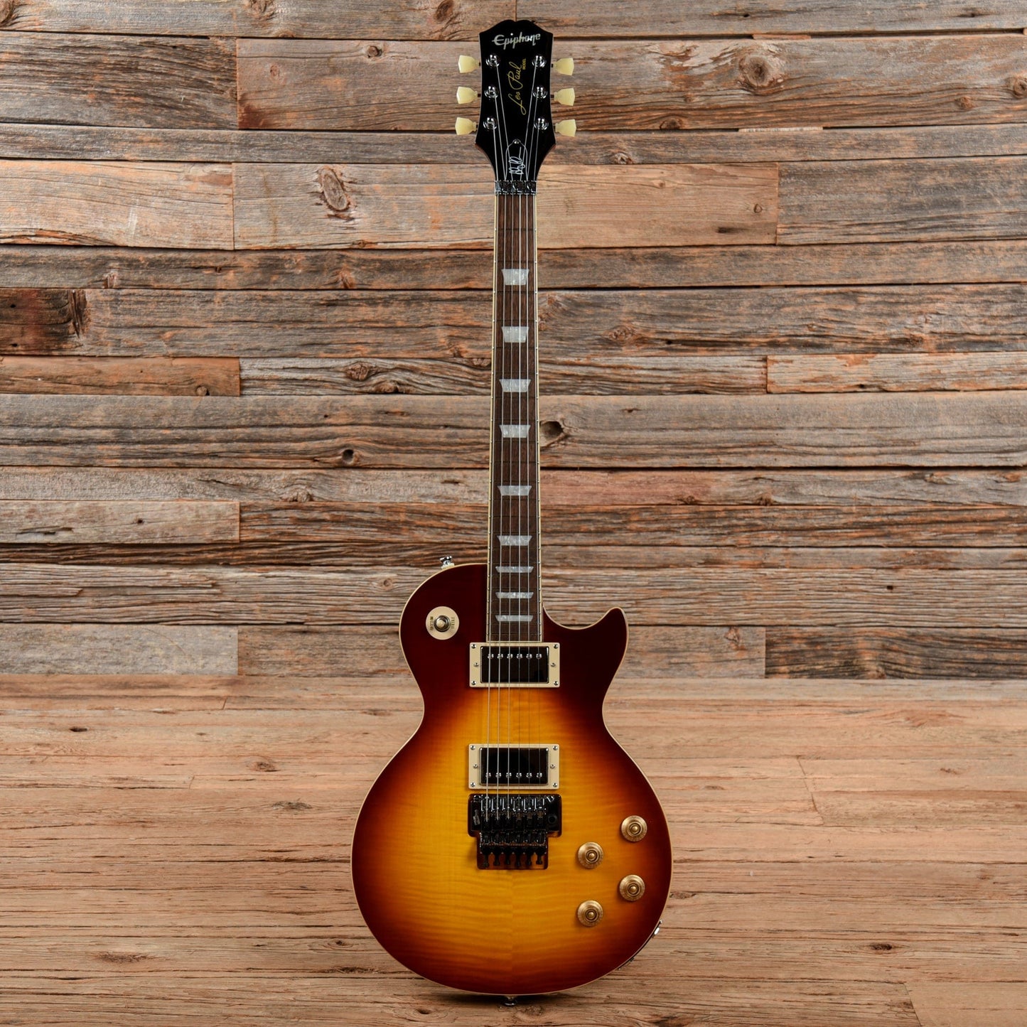 Epiphone Alex Lifeson Signature Les Paul Standard Axcess Sunburst 2021 Electric Guitars / Solid Body