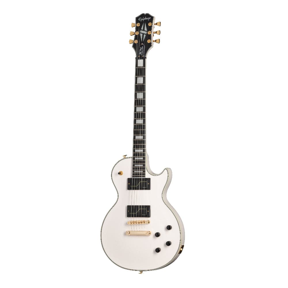 Epiphone Artist Matt Heafy Les Paul Custom Origins Bone White Electric Guitars / Solid Body