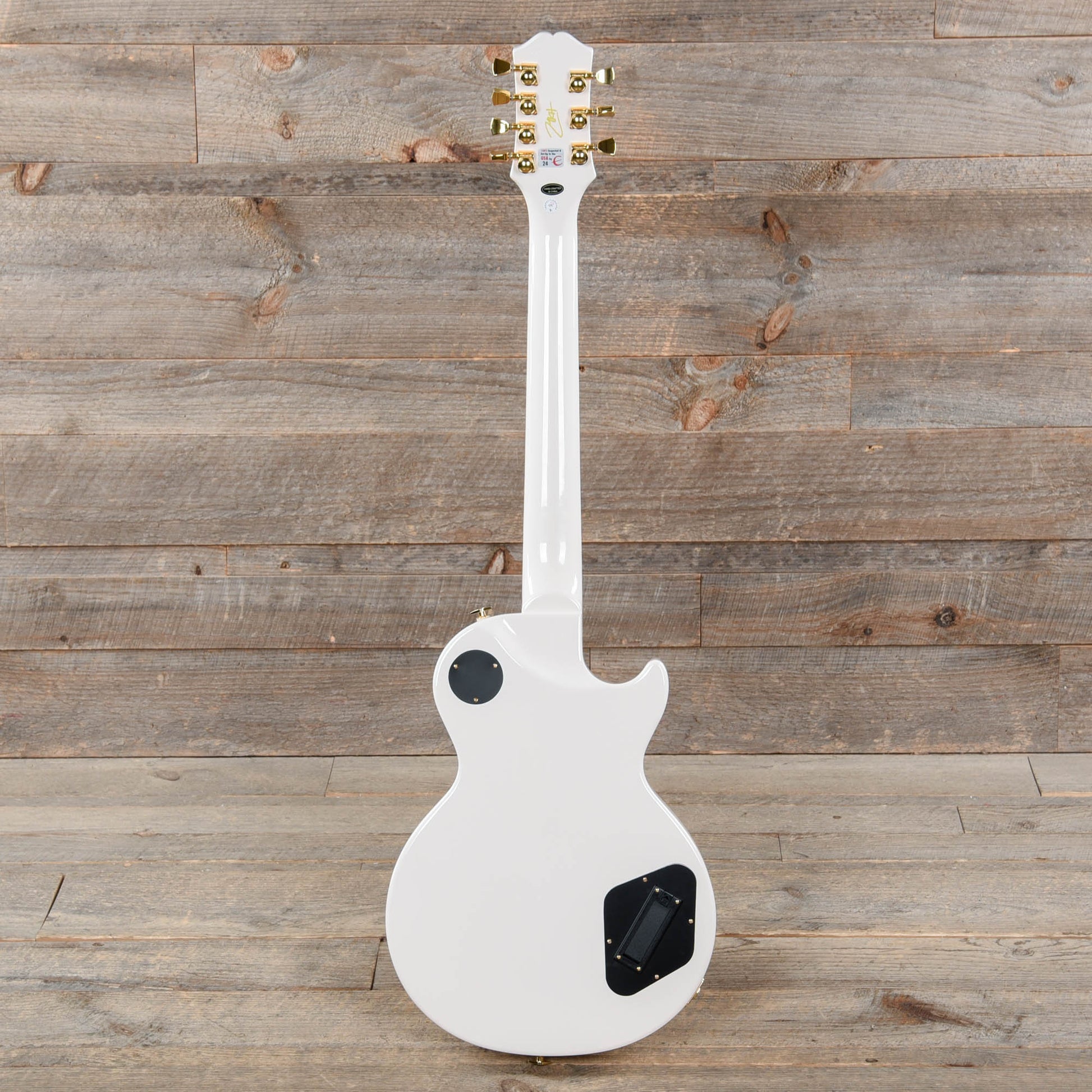 Epiphone Artist Matt Heafy Les Paul Custom Origins LEFTY 7-String Bone White Electric Guitars / Solid Body