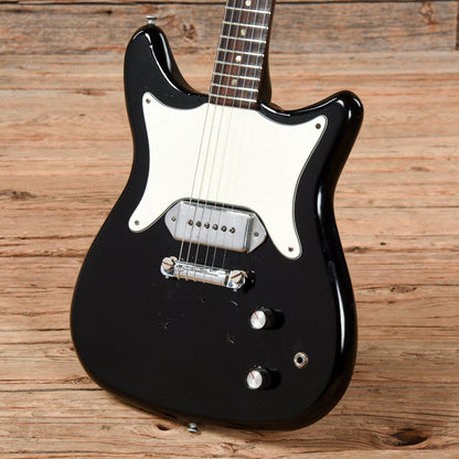 Epiphone Coronet Black Refin 1966 Electric Guitars / Solid Body