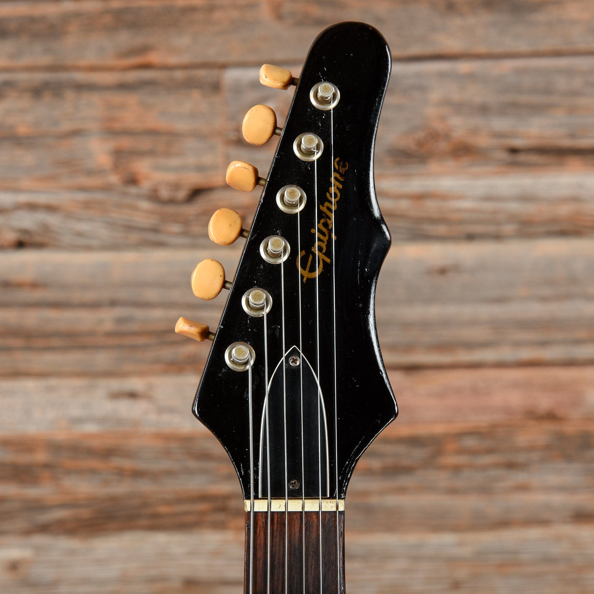 Epiphone Coronet Black Refin 1966 Electric Guitars / Solid Body