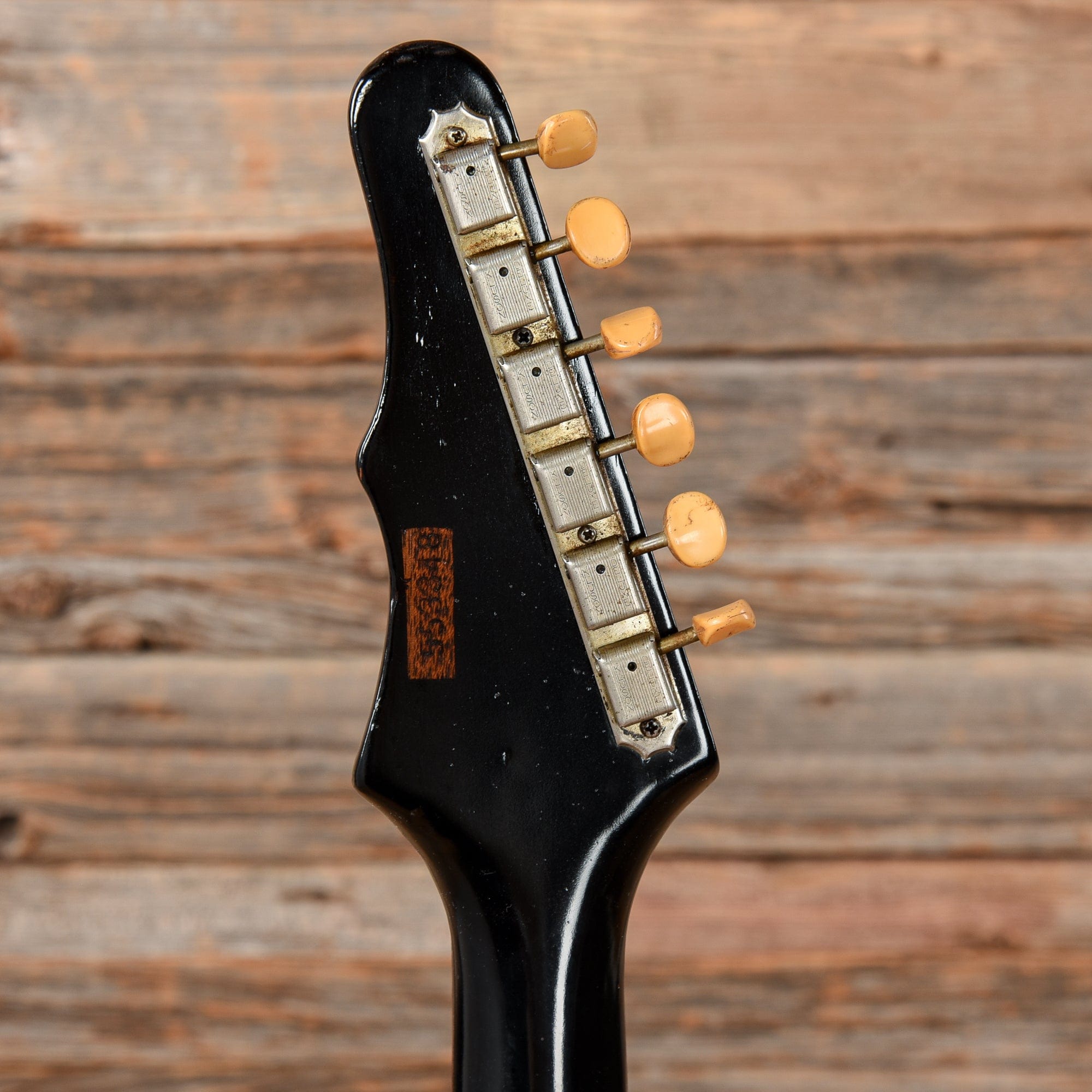 Epiphone Coronet Black Refin 1966 Electric Guitars / Solid Body