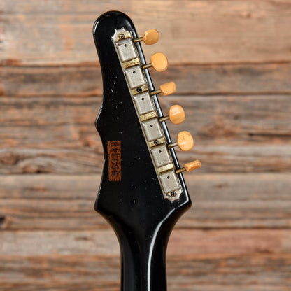 Epiphone Coronet Black Refin 1966 Electric Guitars / Solid Body