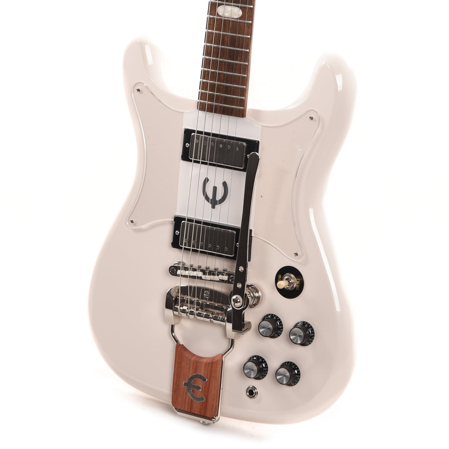 Epiphone Crestwood Custom Polaris White w/Tremotone Electric Guitars / Solid Body