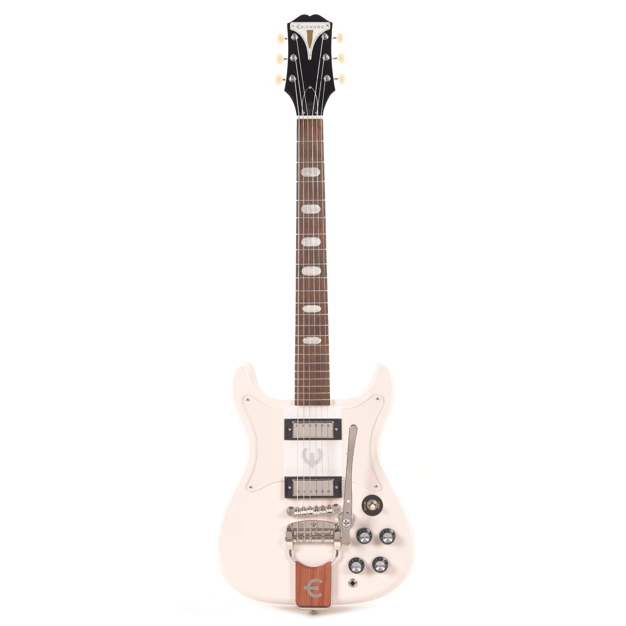 Epiphone Crestwood Custom Polaris White w/Tremotone Electric Guitars / Solid Body