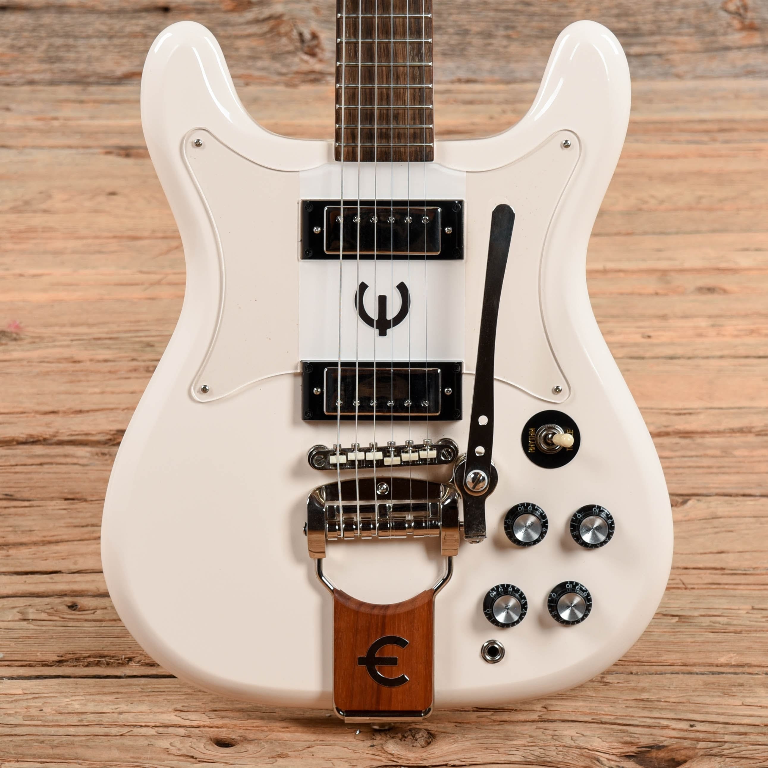 Epiphone Crestwood Custom Tremotone Polaris White 2021 Electric Guitars / Solid Body