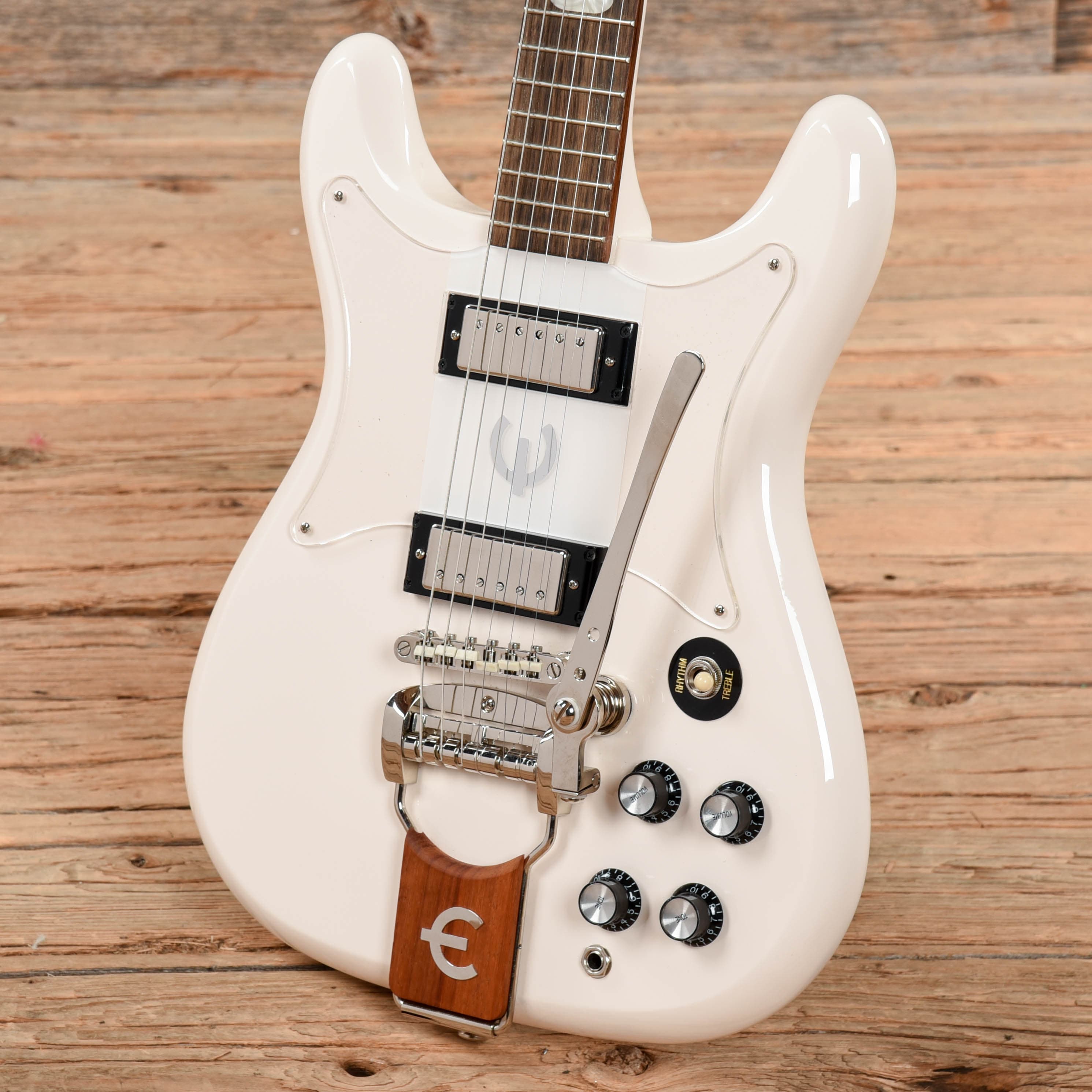 Epiphone Crestwood Custom Tremotone Polaris White 2021 Electric Guitars / Solid Body