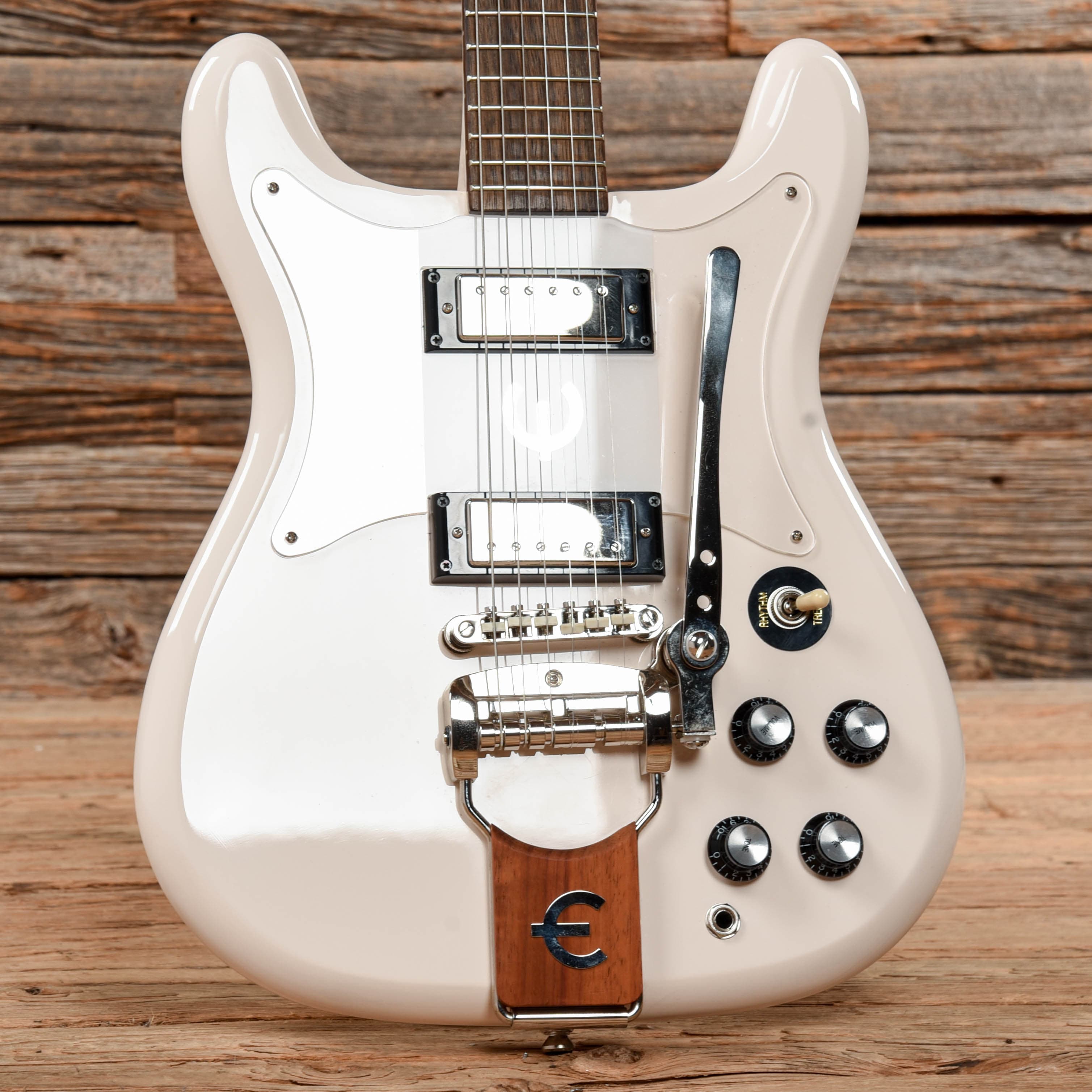 Epiphone Crestwood Custom Tremotone Polaris White 2021 Electric Guitars / Solid Body