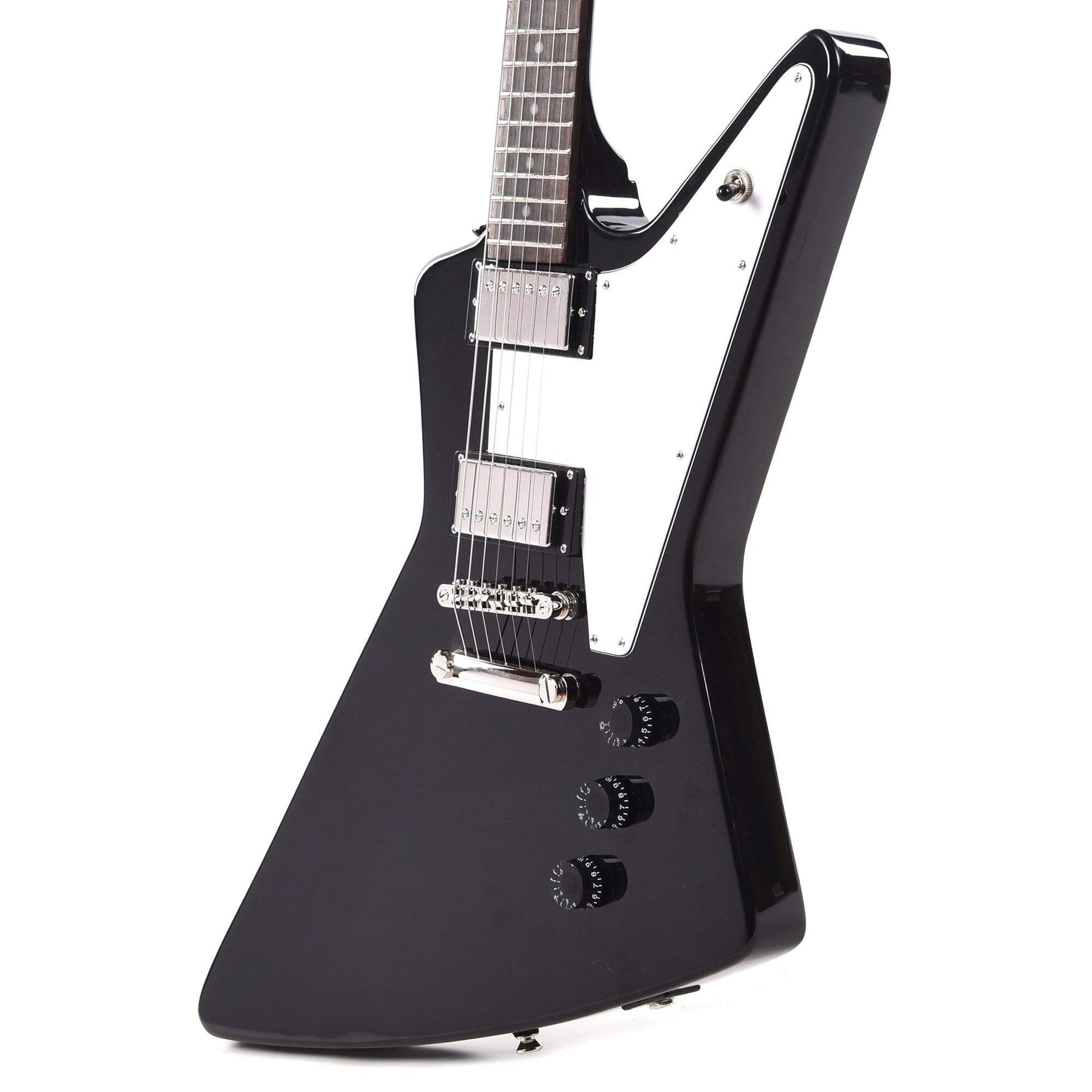 Epiphone Explorer Ebony Electric Guitars / Solid Body