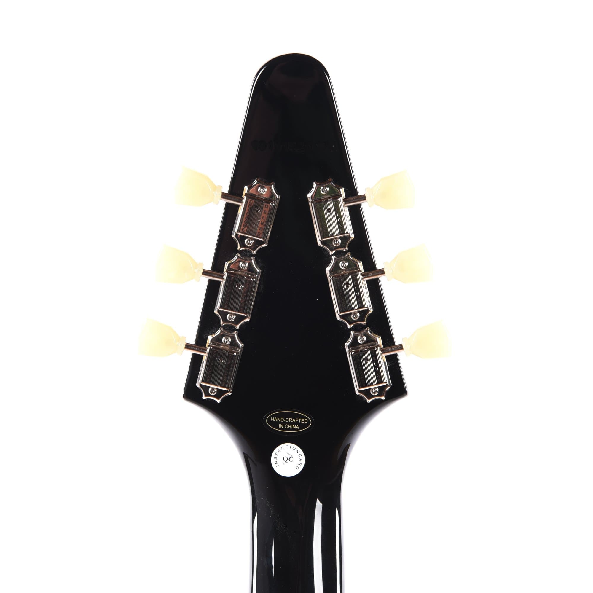 Epiphone Flying V Ebony – Chicago Music Exchange