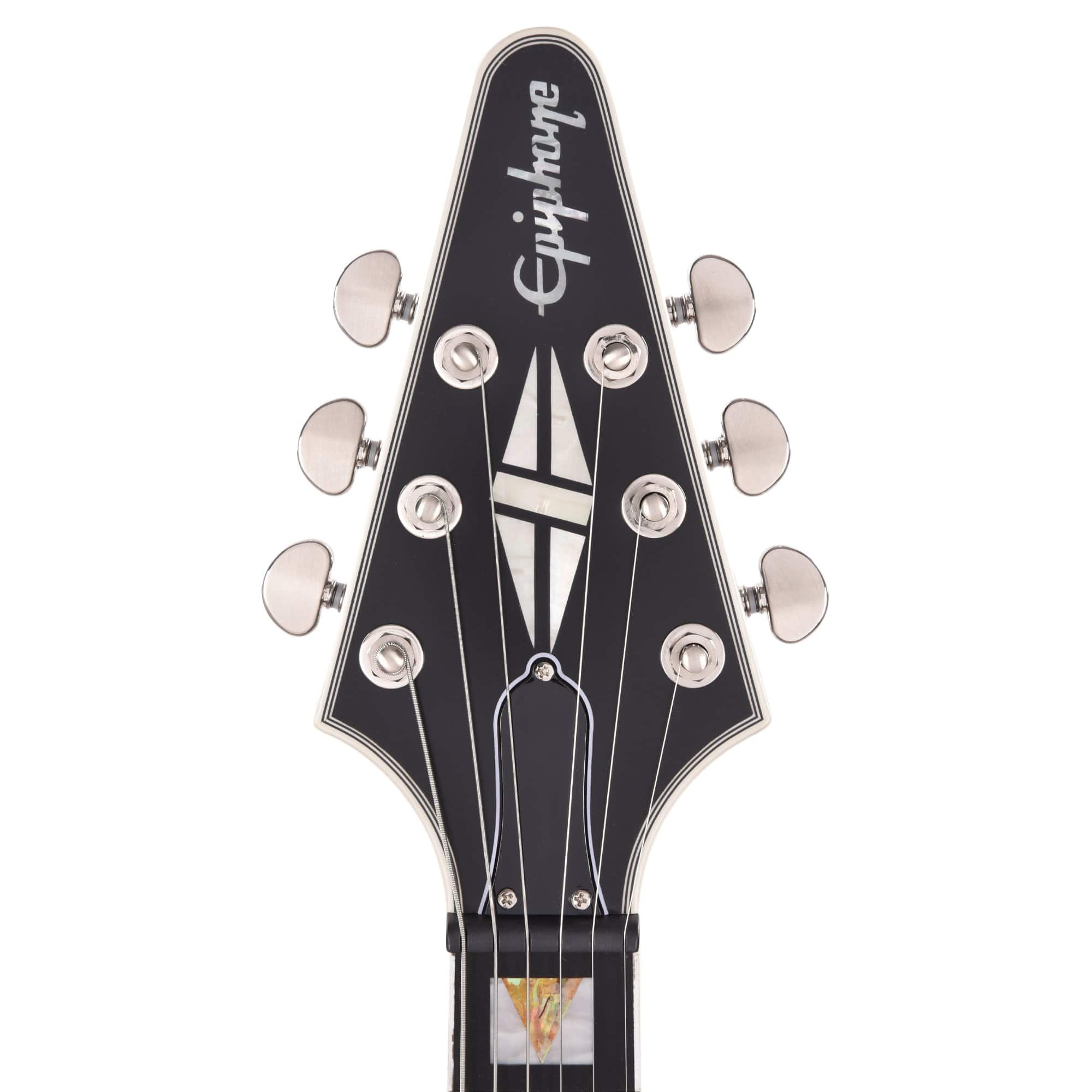 Epiphone Flying V Prophecy Yellow Tiger Aged Gloss Electric Guitars / Solid Body