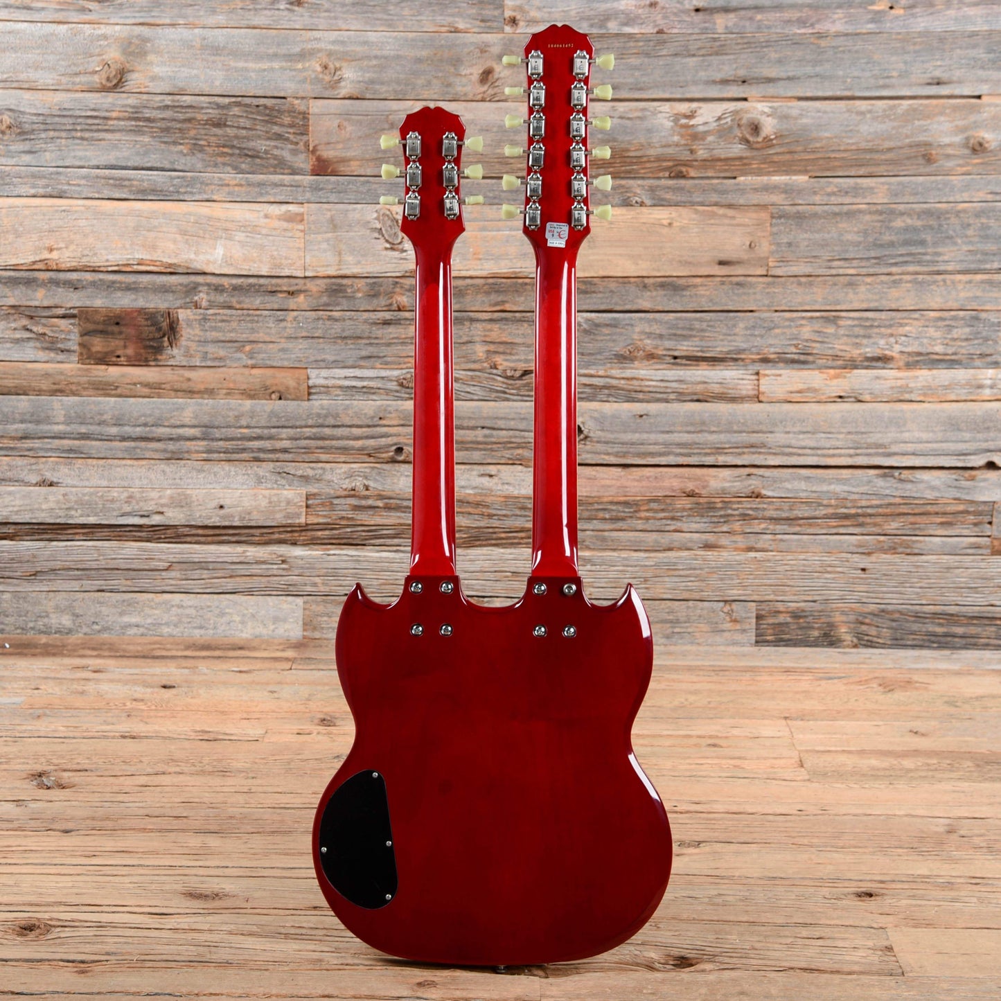 Epiphone G-1275 Double Neck Cherry 2004 Electric Guitars / Solid Body