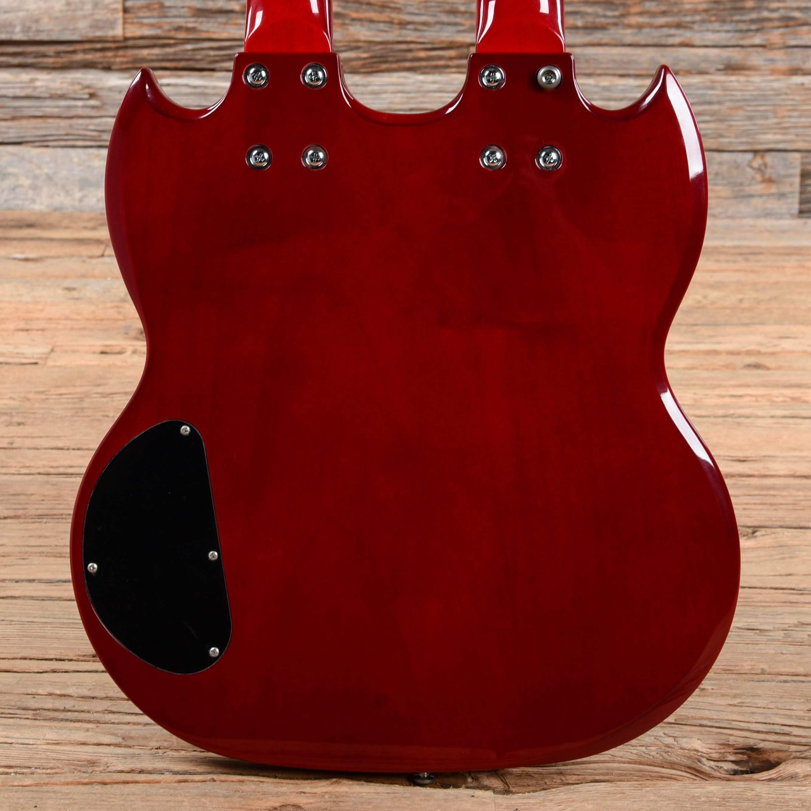 Epiphone G-1275 Double Neck Cherry 2004 Electric Guitars / Solid Body