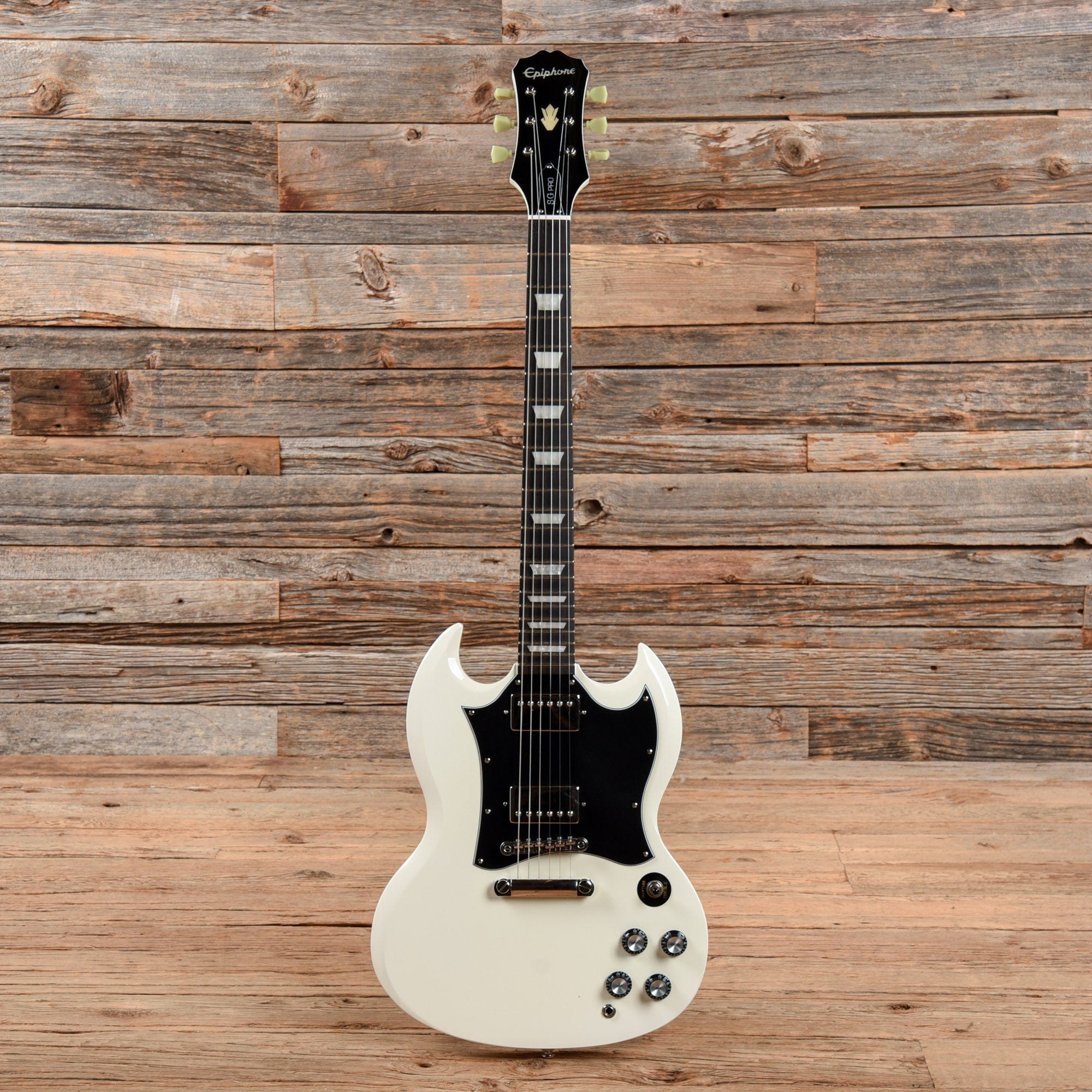 Epiphone G-400 Pro Alpine White 2014 Electric Guitars / Solid Body