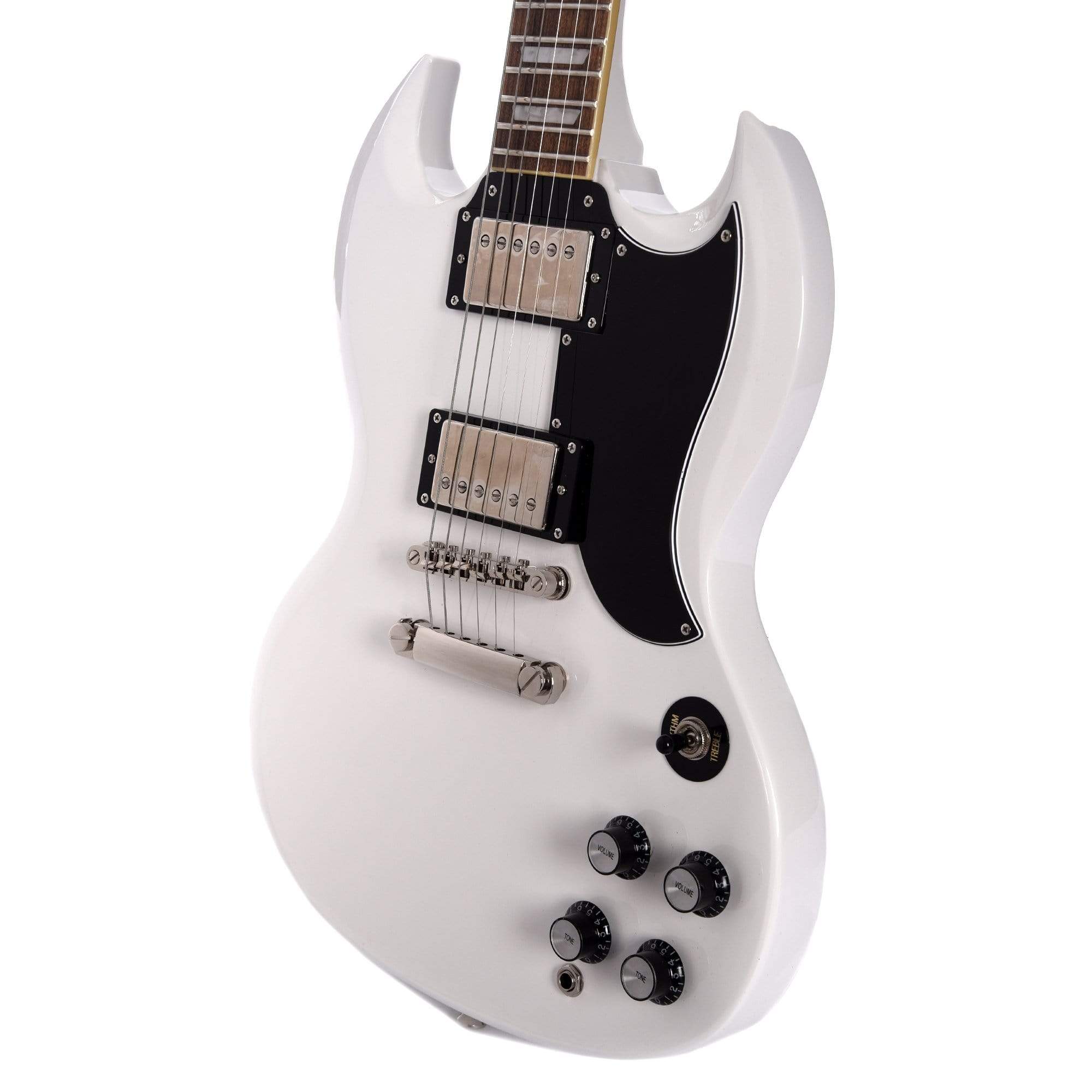 Epiphone G-400 Pro Alpine White w/Alnico Classic Pros & Coil-Tap Electric Guitars / Solid Body