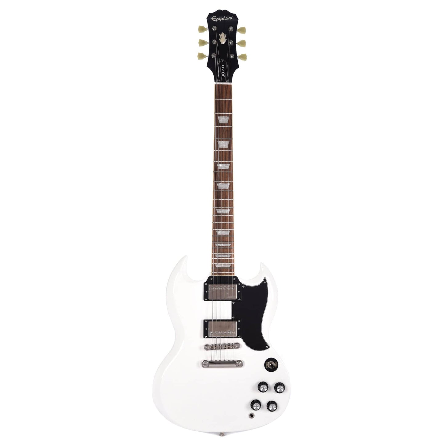 Epiphone G-400 Pro Alpine White w/Alnico Classic Pros & Coil-Tap Electric Guitars / Solid Body