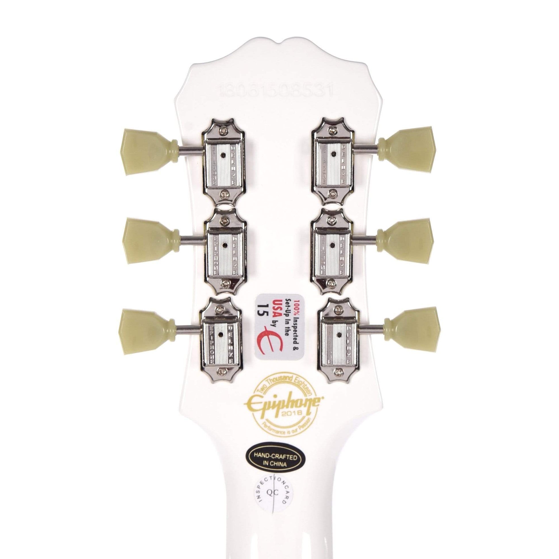 Epiphone G-400 Pro Alpine White w/Alnico Classic Pros & Coil-Tap Electric Guitars / Solid Body