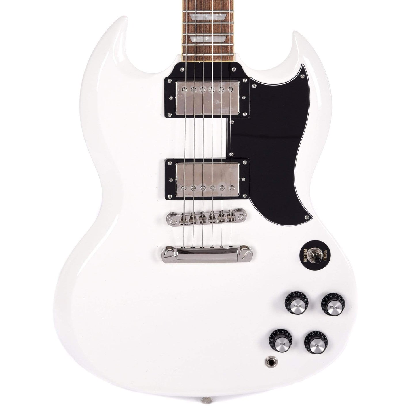 Epiphone G-400 Pro Alpine White w/Alnico Classic Pros & Coil-Tap Electric Guitars / Solid Body