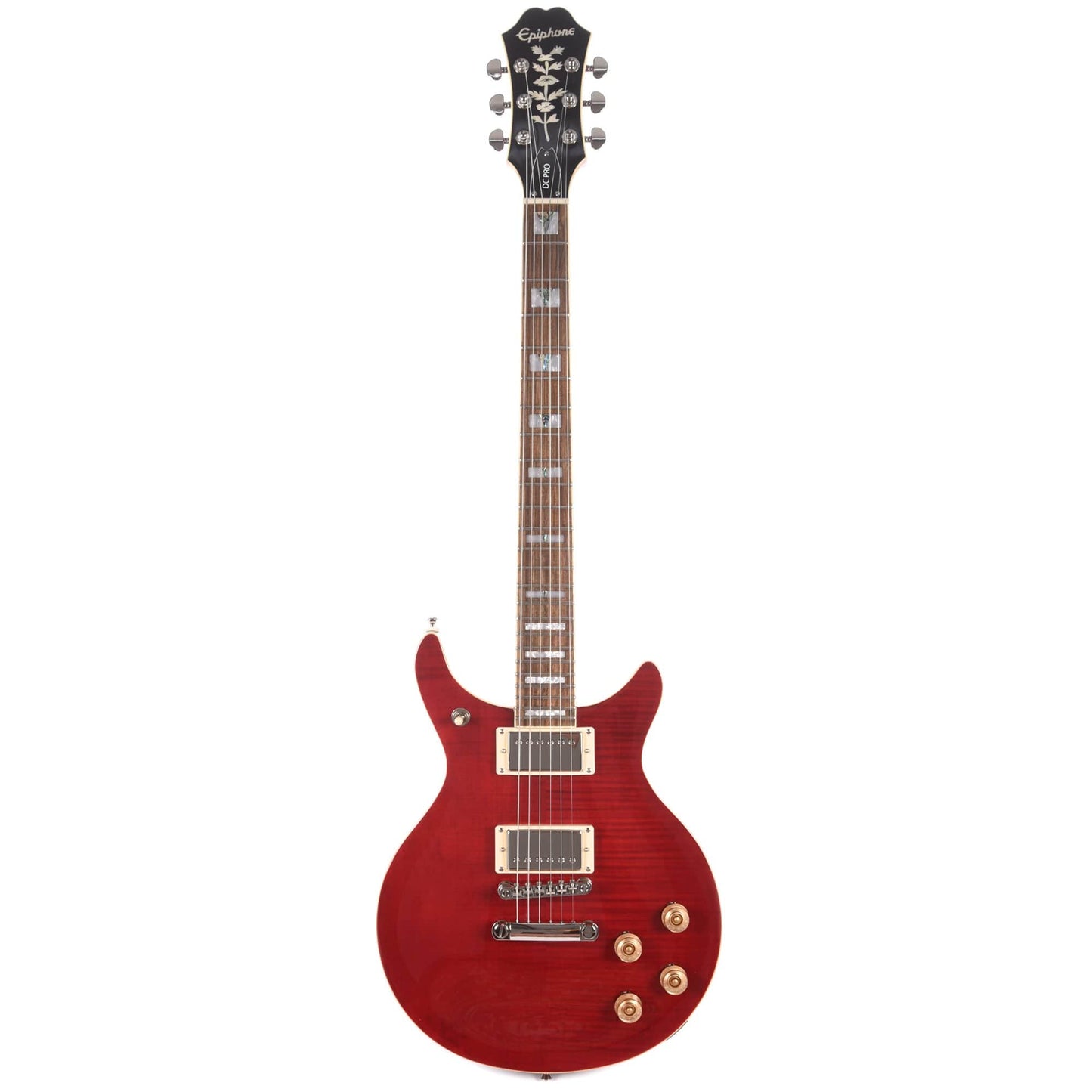 Epiphone Genesis-II DC Pro Black Cherry Electric Guitars / Solid Body