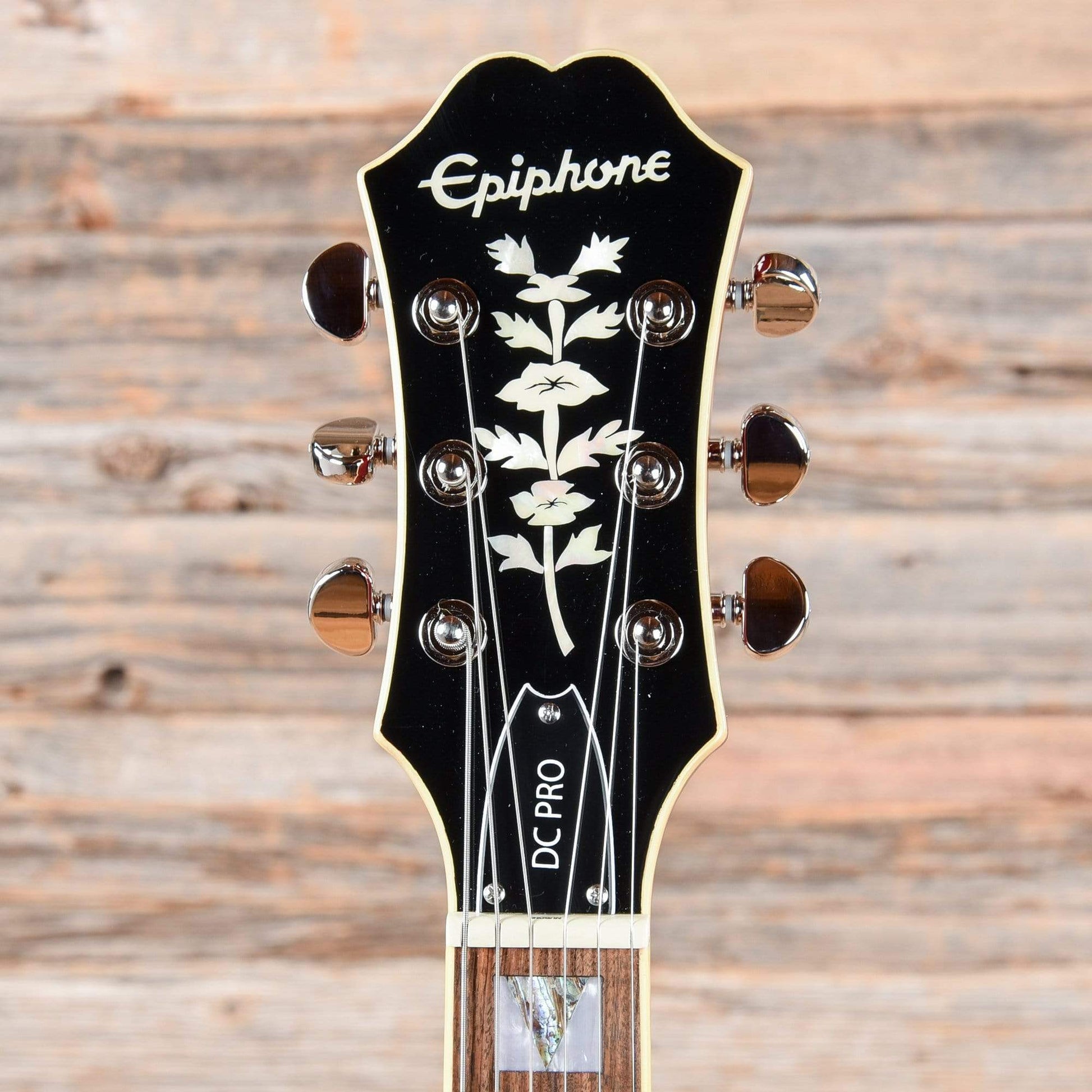 Epiphone Genesis-II DC Pro Black Cherry Electric Guitars / Solid Body