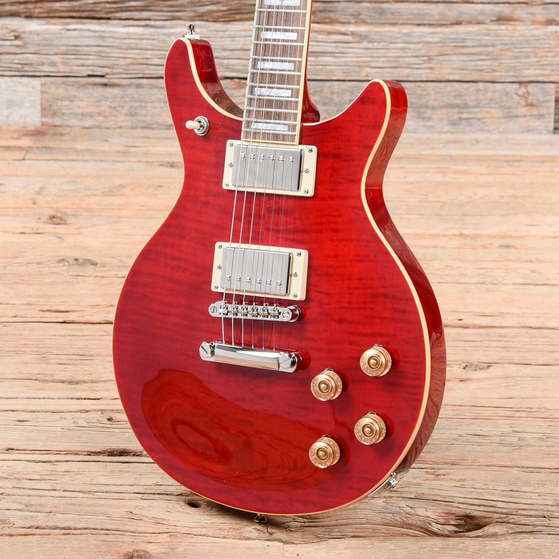 Epiphone Genesis-II DC Pro Black Cherry Electric Guitars / Solid Body