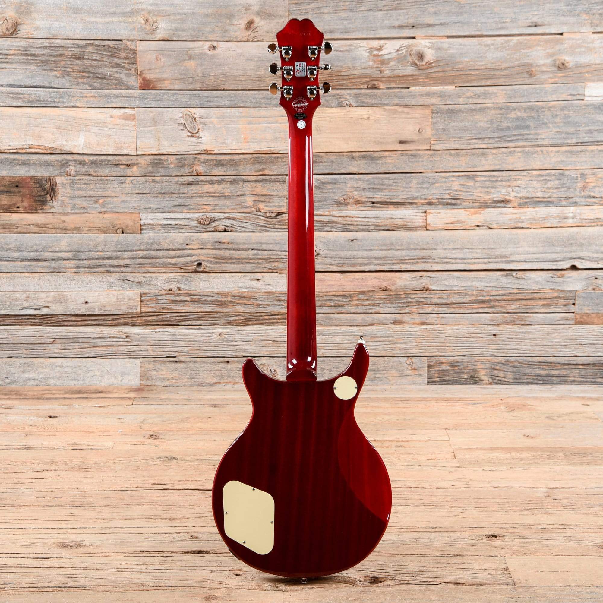 Epiphone Genesis-II DC Pro Black Cherry Electric Guitars / Solid Body