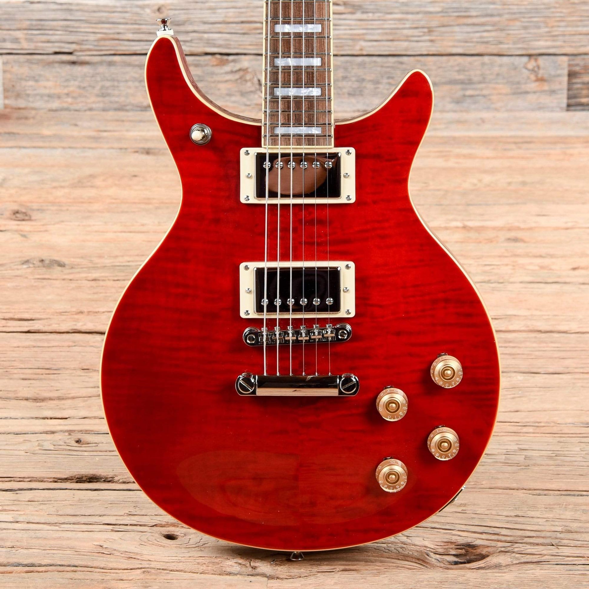 Epiphone Genesis-II DC Pro Black Cherry Electric Guitars / Solid Body