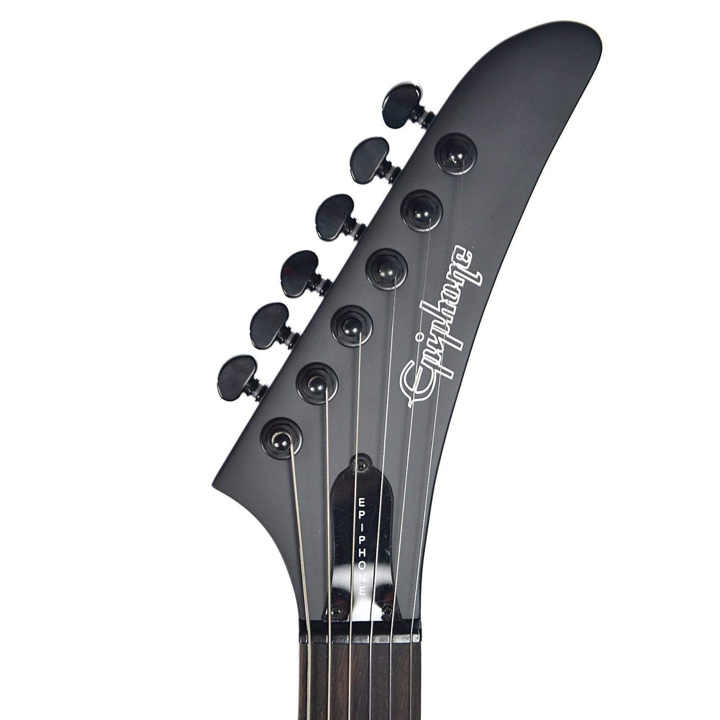 Epiphone Goth 1958 Explorer Pitch Black Electric Guitars / Solid Body