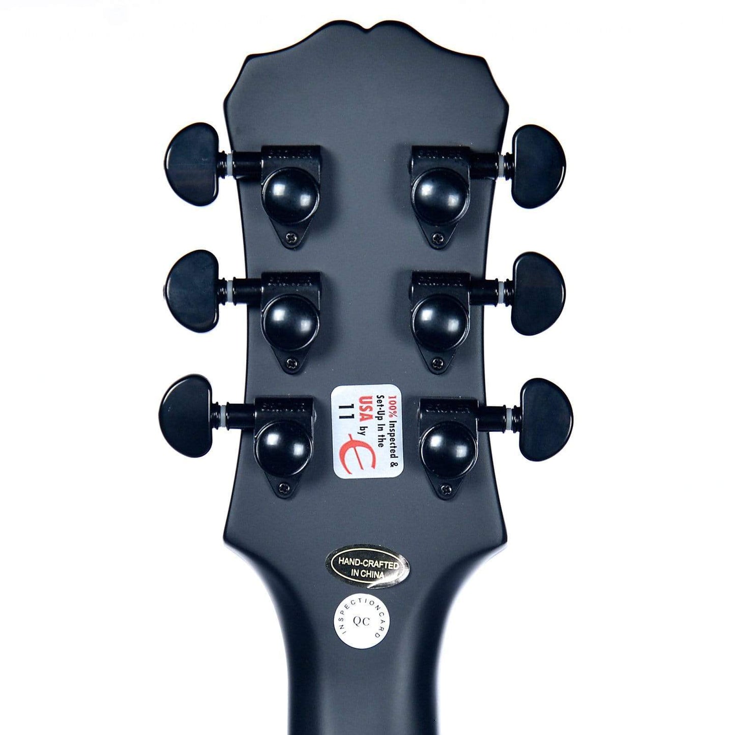 Epiphone Goth Les Paul Studio Pitch Black Electric Guitars / Solid Body