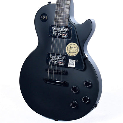 Epiphone Goth Les Paul Studio Pitch Black Electric Guitars / Solid Body