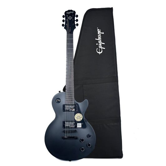 Epiphone Goth LP Studio Pitch Black BH w/KillPot w/Premium Gig Bag Electric Guitars / Solid Body
