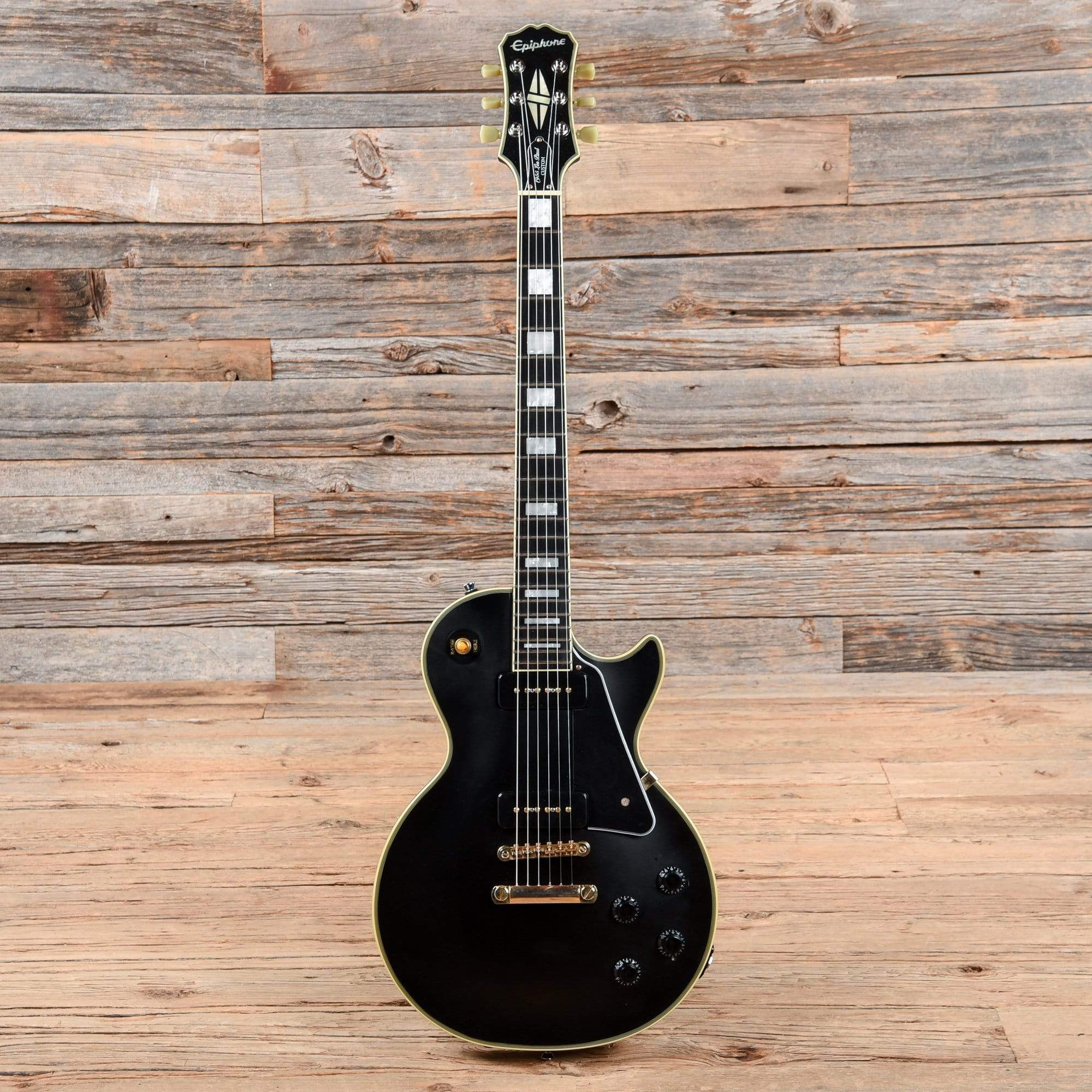 Epiphone Inspired by 1955 Les Paul Custom Black 2016 Electric Guitars / Solid Body
