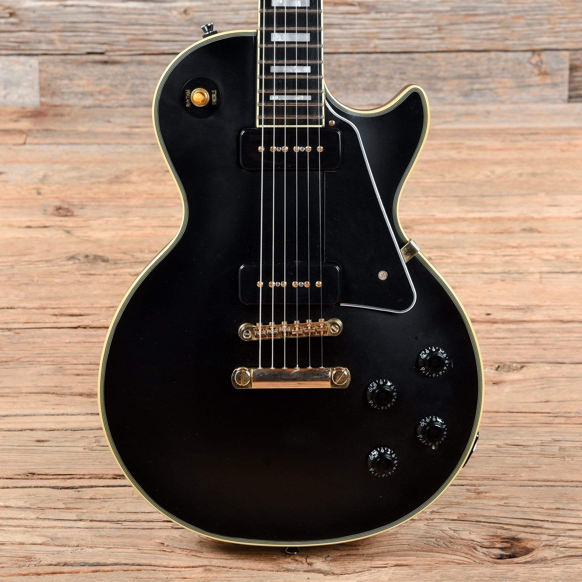 Epiphone Inspired by 1955 Les Paul Custom Black 2016 Electric Guitars / Solid Body