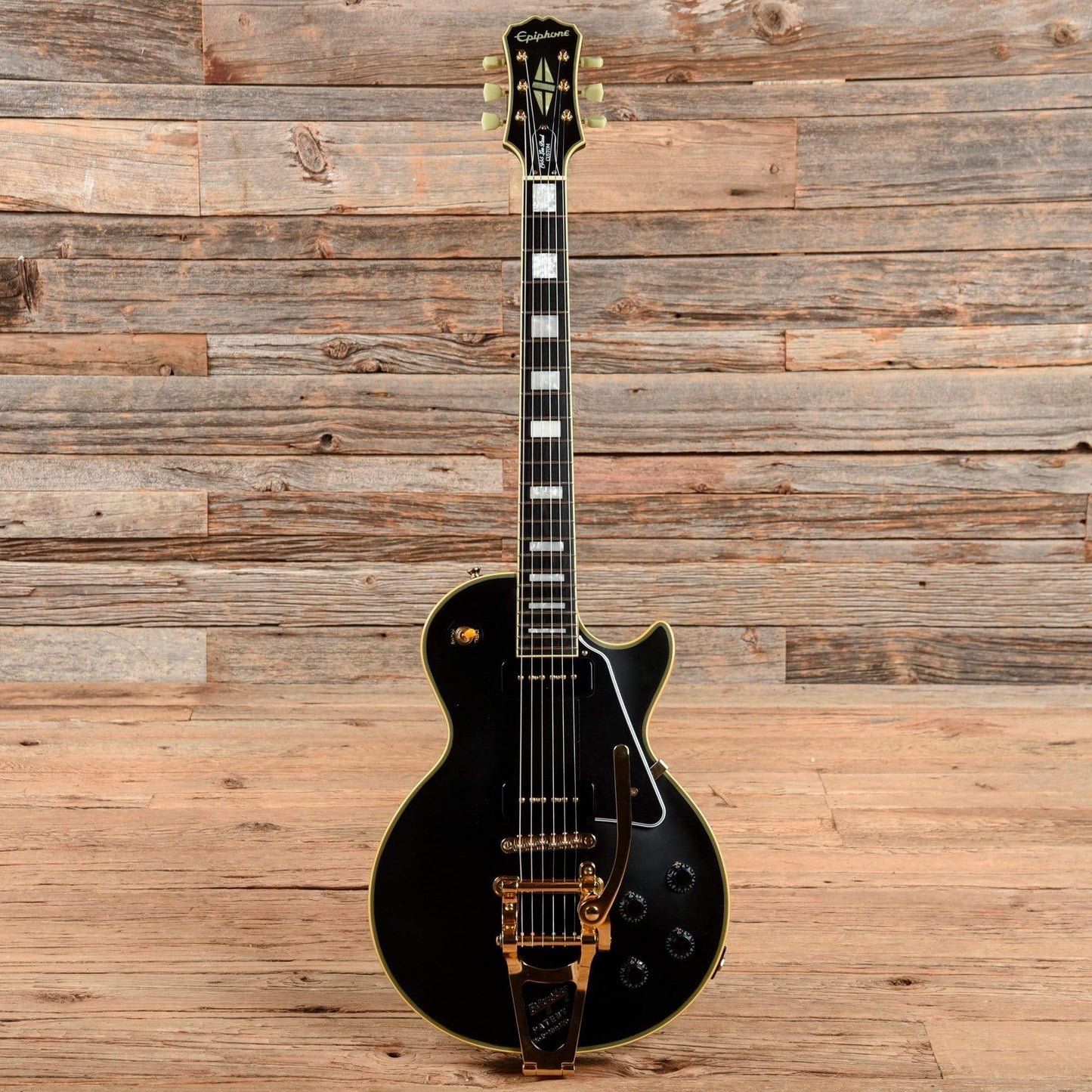 Epiphone Inspired by "1955" Les Paul Custom Outfit Black 2016 Electric Guitars / Solid Body